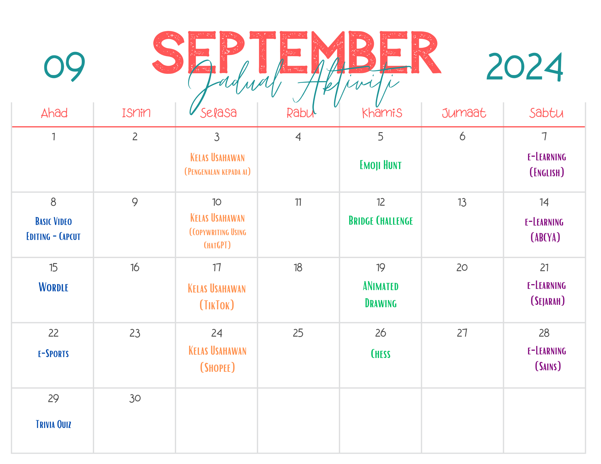 JADUAL AKTIVITI 2024 4